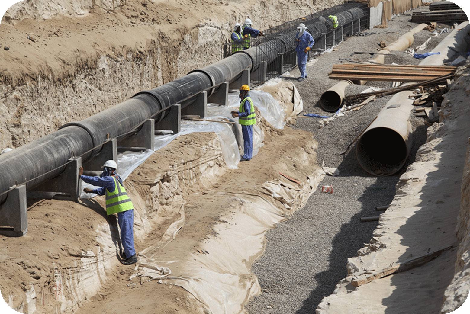 Su Xətlərinin Çəkilməsi